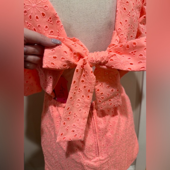 Lilly Pulitzer Celestina V-Neck Romper - Picture 6 of 8